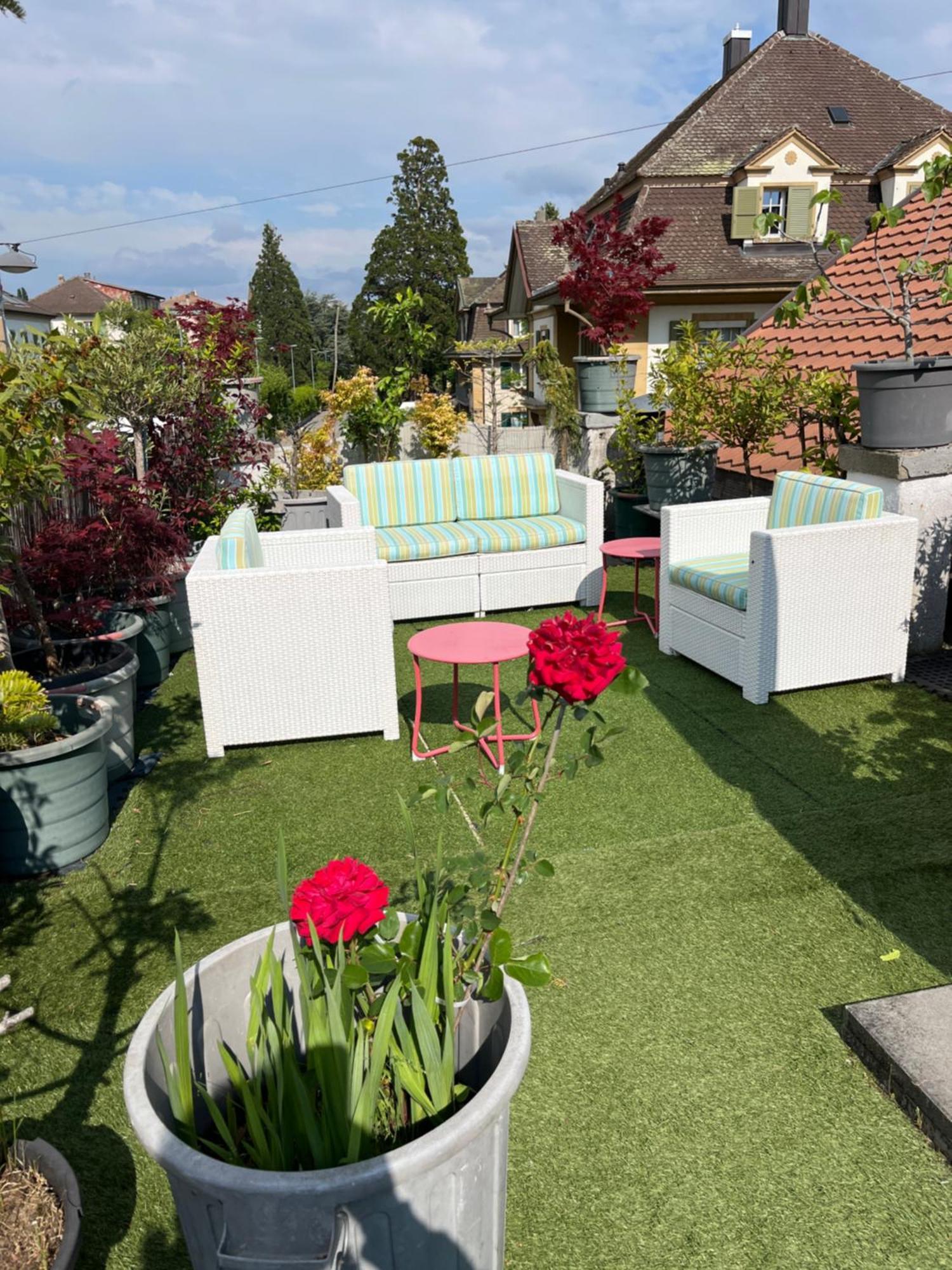 Appartement Sephora Acces Terrasse Commune La Neuveville Luaran gambar